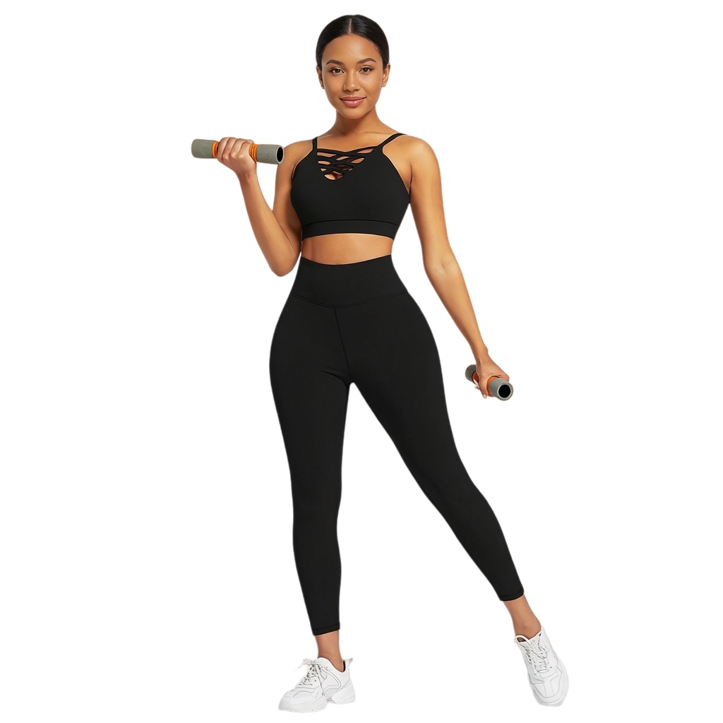 Fitness & Nutrition Lab Zapopan - Conjunto de Yoga e Fitness Feminino