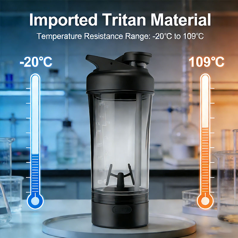 Protein Shaker Bottle - Copo Misturador Elétrico Portátil Automático para