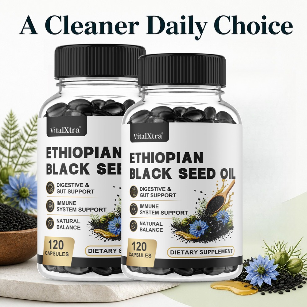 Black Seed Oil Capsule - Óleo de Semente Preta Etíope em