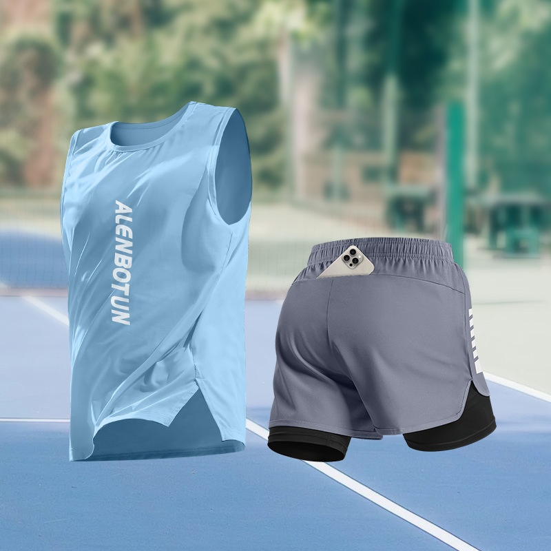 Fitness & Nutrition Lab Zapopan - Conjunto esportivo masculino para corrida, verão,