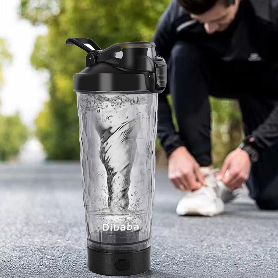 Protein Shaker Bottle - 700ml elétrica proteína em pó copo