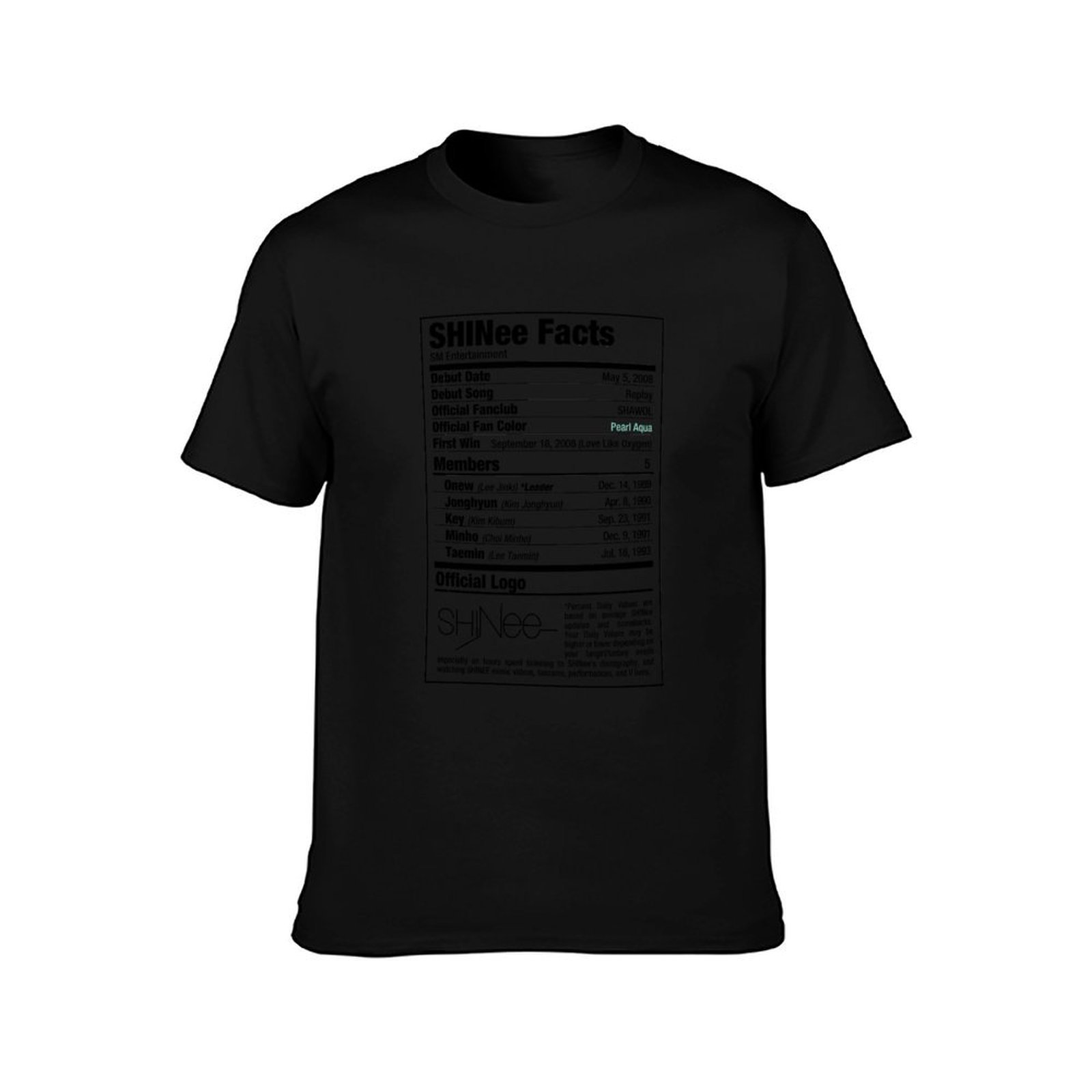 Camiseta SHINee Kpop Nutrition - Nutrition Fitness Training avaliação e preço