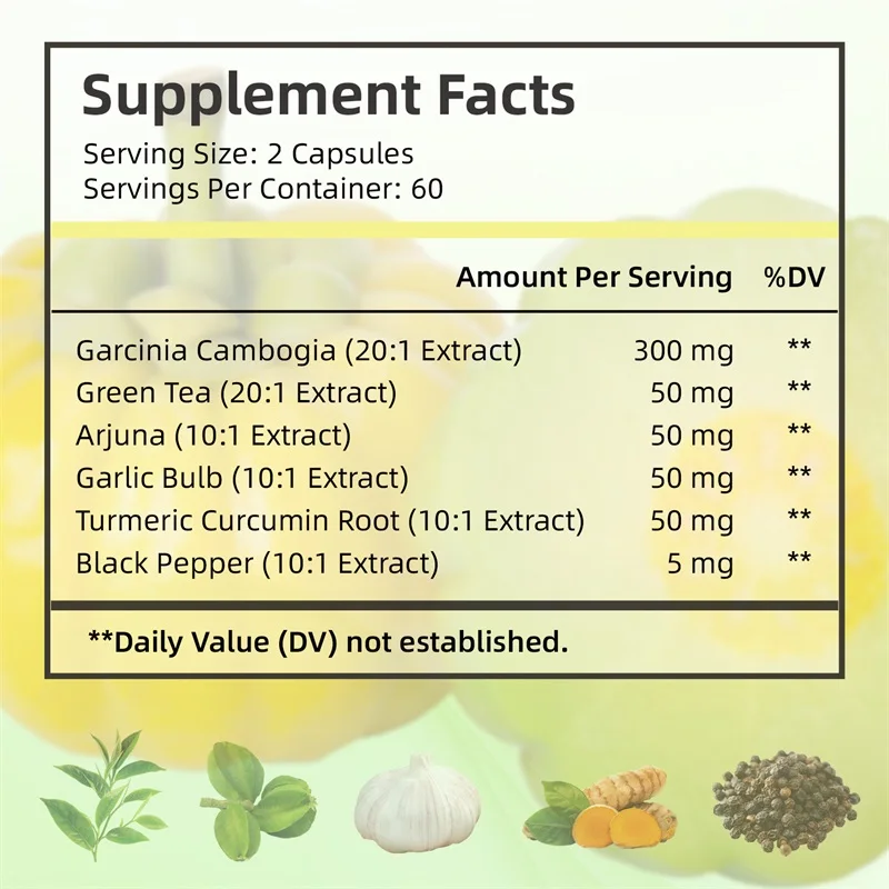 Cápsulas de Garcinia Cambogia  - Garcinia Cambogia Extract avaliação e preço