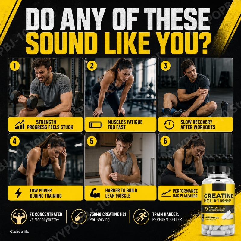 Creatina HCl 750mg 90 Cápsulas - Nutrition Fitness Supplements avaliação e preço