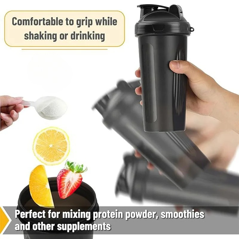 Garrafa Shaker de 600ml, Garra - Protein Shaker Bottle avaliação e preço
