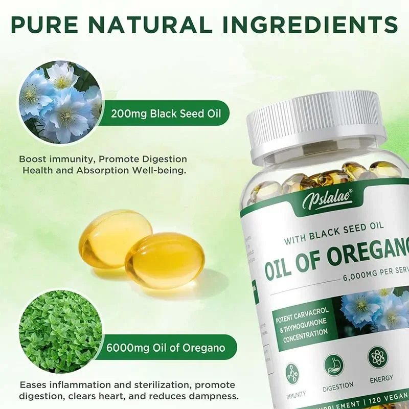 Cápsulas de Óleo de Orégano -  - Black Seed Oil Capsule avaliação e preço