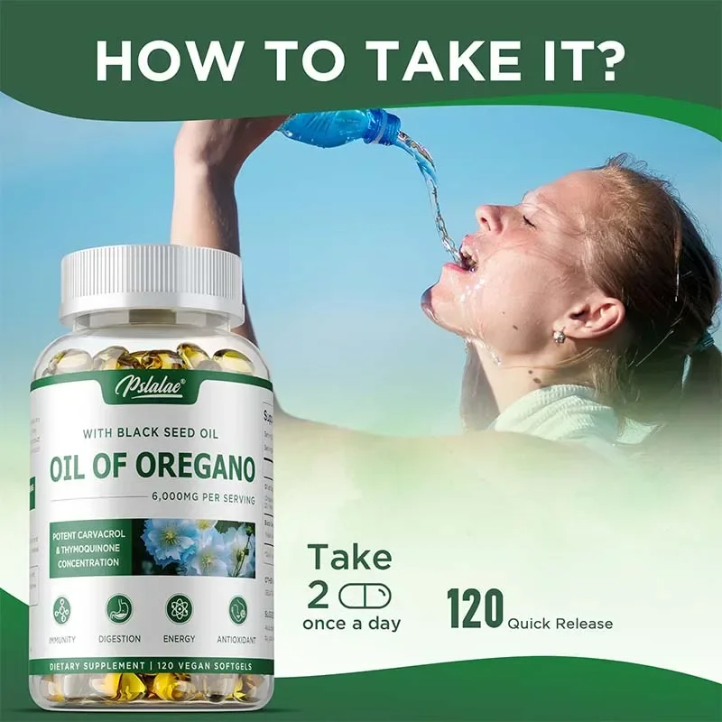 Cápsulas de Óleo de Orégano -  - Black Seed Oil Capsule avaliação e preço