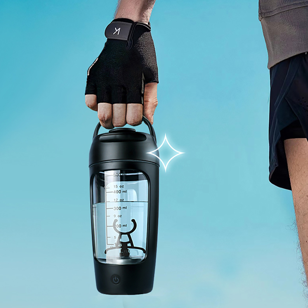 500ml elétrica proteína em pó  - Protein Shaker Bottle avaliação e preço