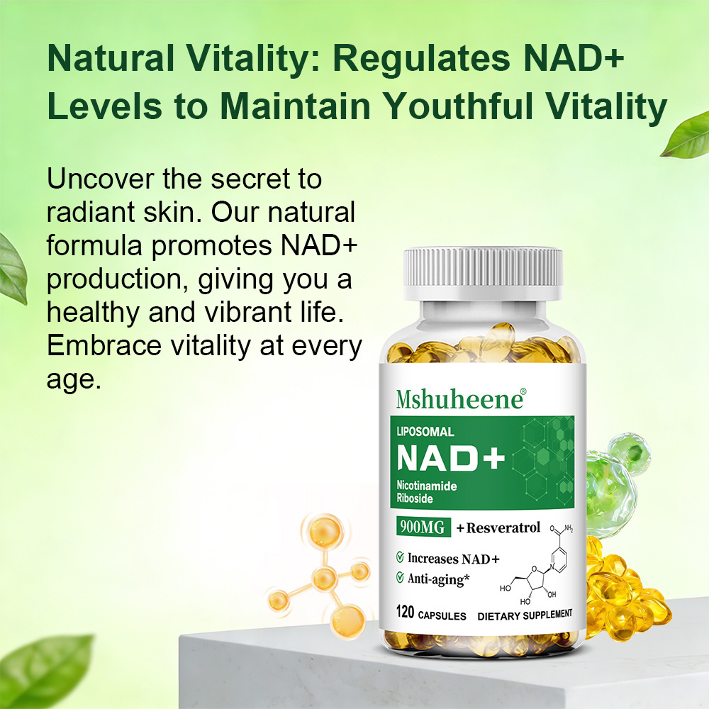 Cápsulas NAD+ Booster com Quer - Resveratrol Capsule Anti Aging avaliação e preço