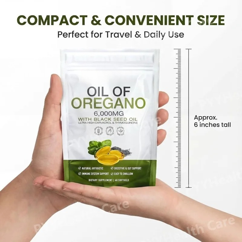 Óleo de Orégano com Óleo de Se - Black Seed Oil Capsule avaliação e preço