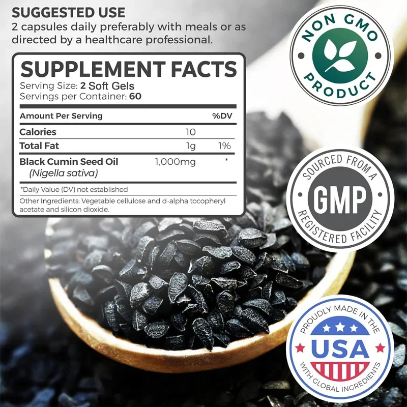 Cápsulas de óleo de semente pr - Black Seed Oil Capsule avaliação e preço