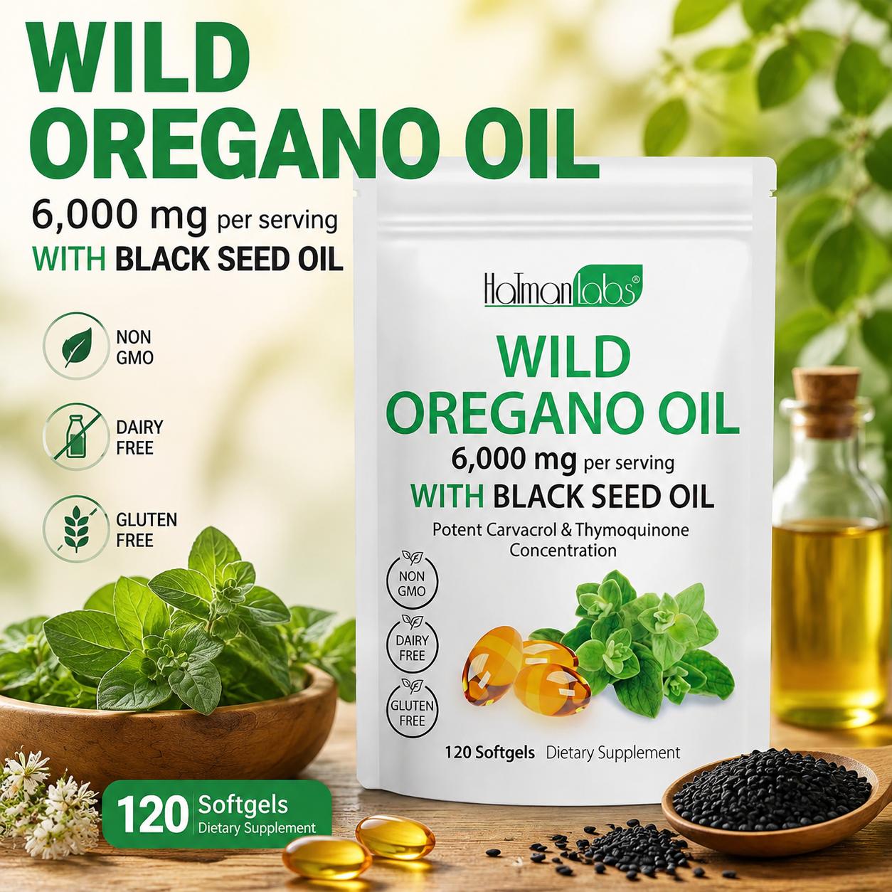 Óleo de Orégano Selvagem com Ó - Black Seed Oil Capsule avaliação e preço