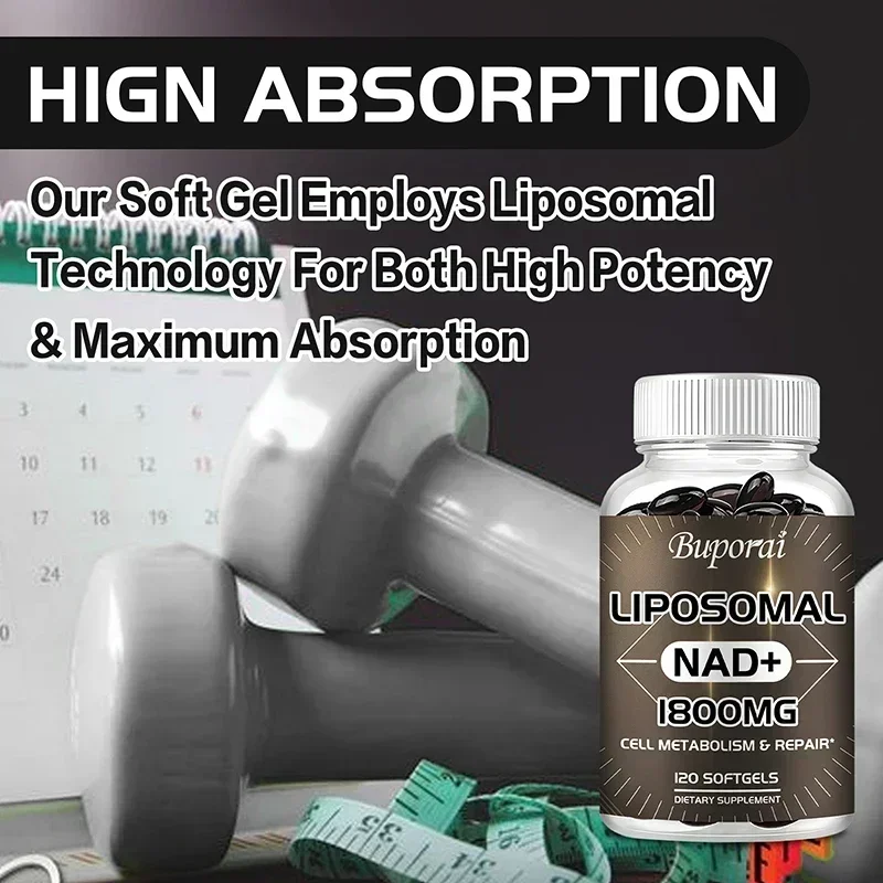 Suplemento Lipossomal de NAD - - Resveratrol Capsule Anti Aging avaliação e preço