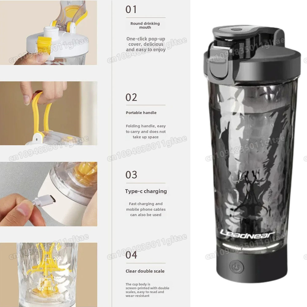 Novo Copo Elétrico para Mistur - Protein Shaker Bottle avaliação e preço