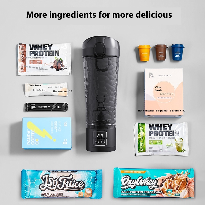 Novo em copo de mistura automá - Protein Shaker Bottle avaliação e preço