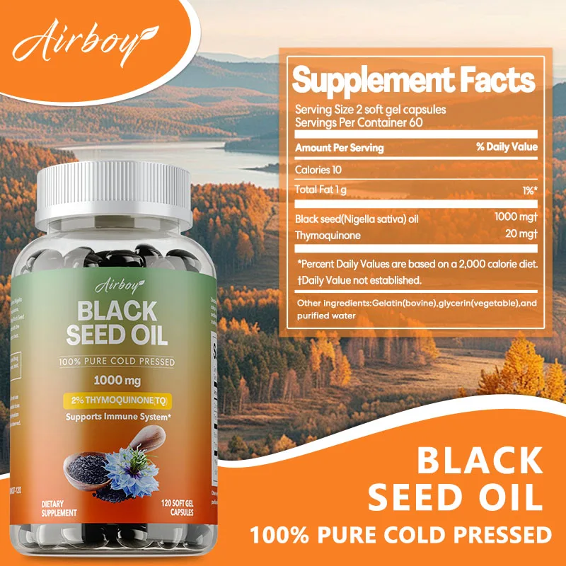 Cápsulas de óleo de semente pr - Black Seed Oil Capsule avaliação e preço