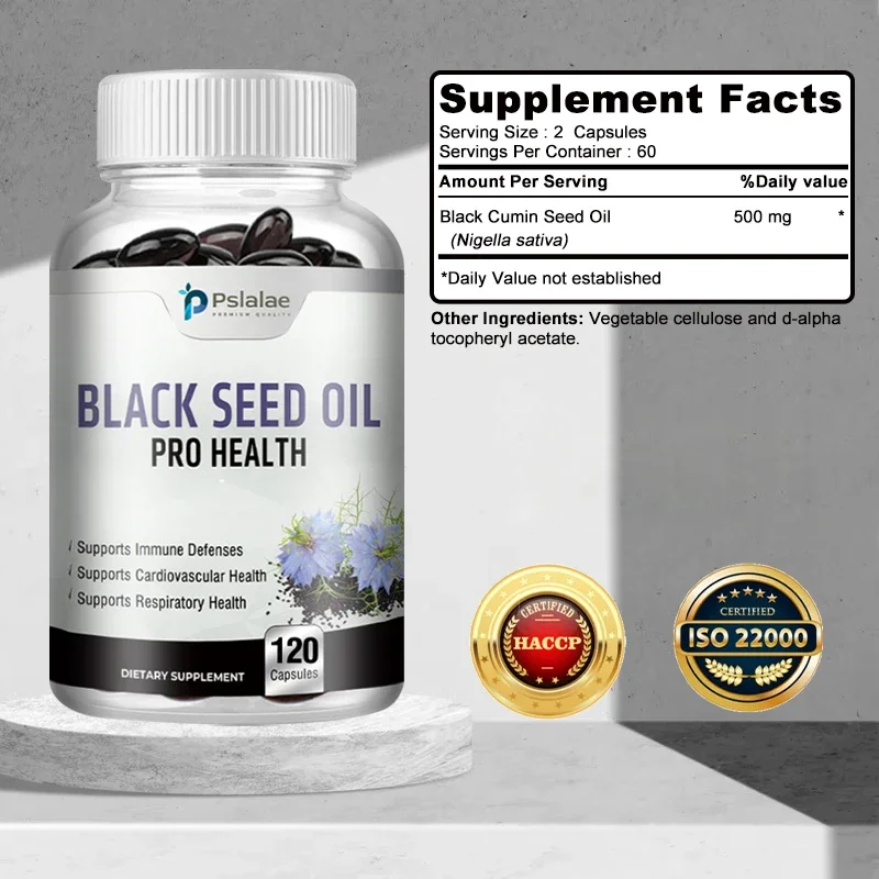 Cápsulas de óleo de semente pr - Black Seed Oil Capsule avaliação e preço