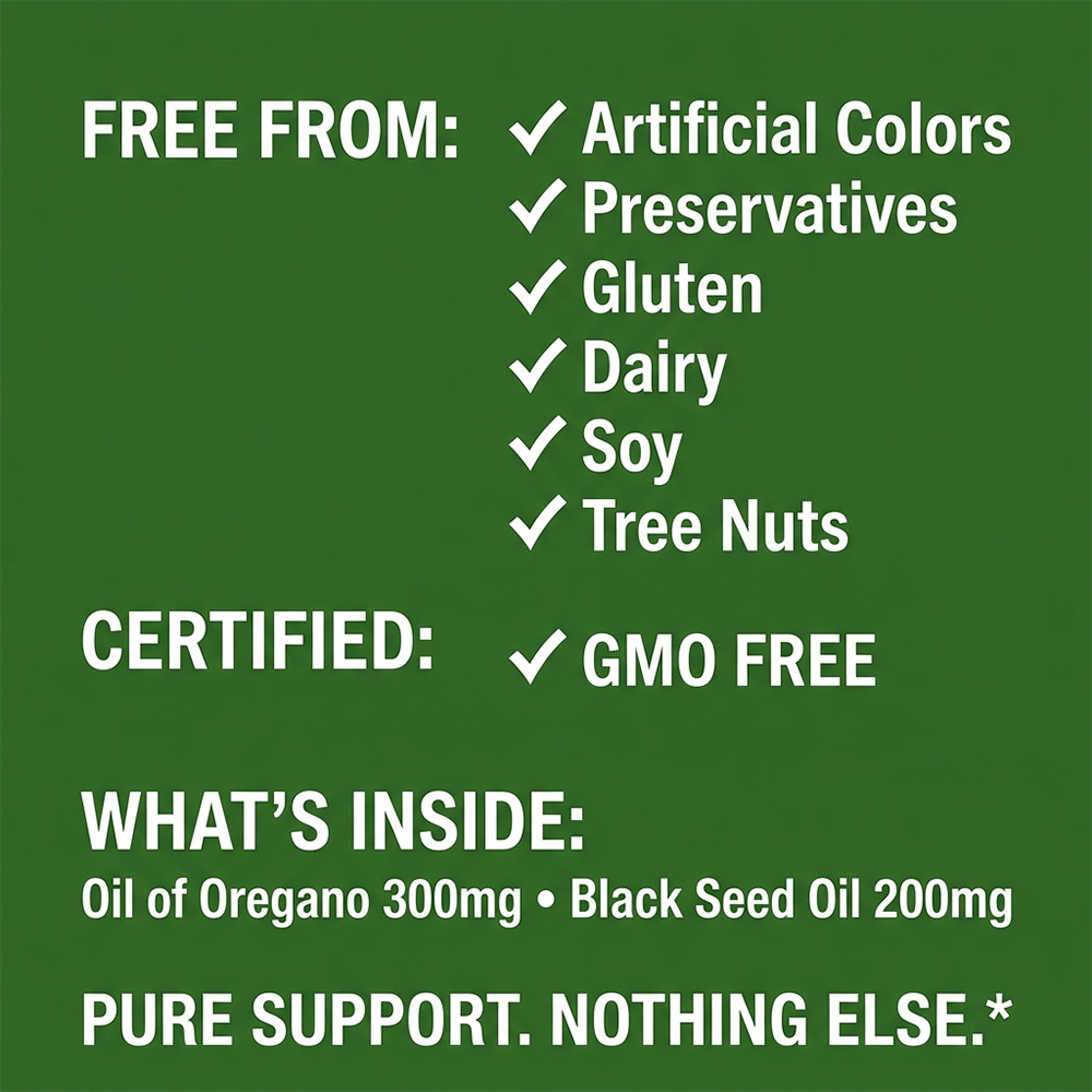 Óleo de Orégano com Cápsulas d - Black Seed Oil Capsule avaliação e preço