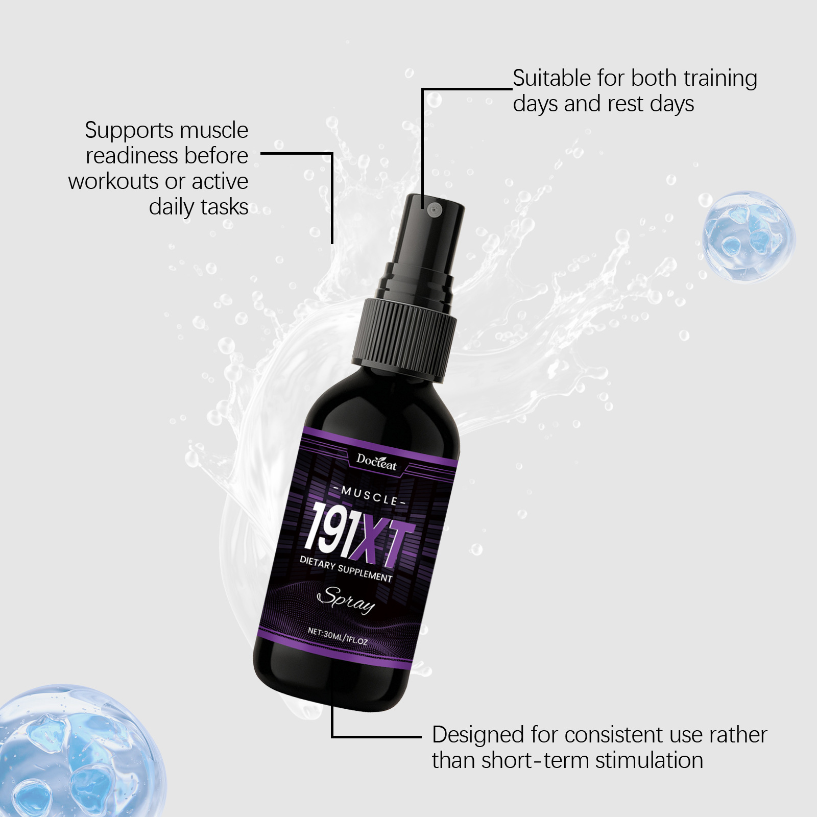 Spray para Crescimento Muscula - Nutrition Fitness Supplements avaliação e preço