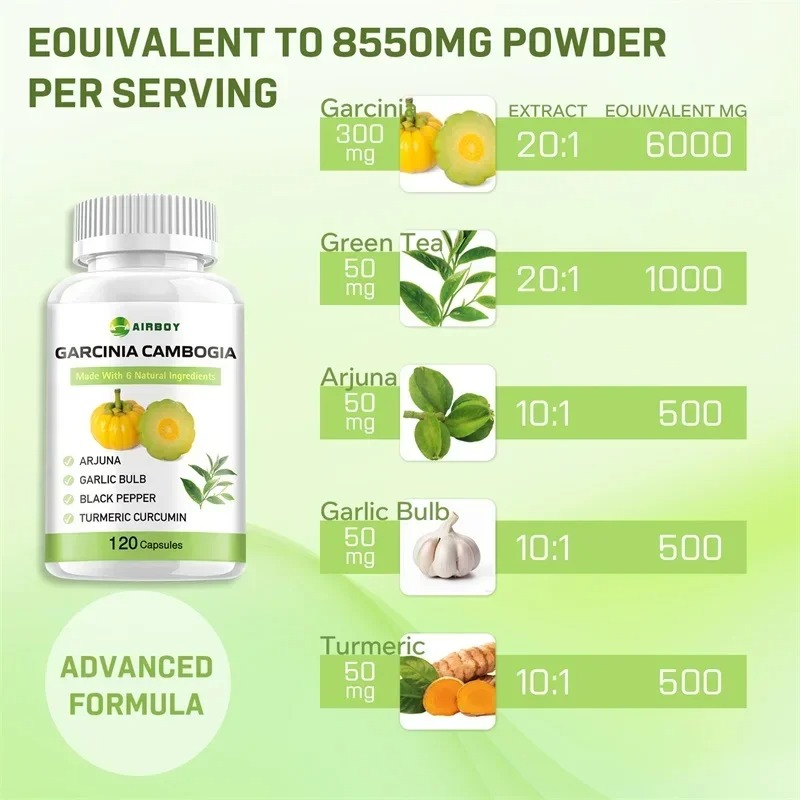 Cápsulas de Extrato Puro de Ga - Garcinia Cambogia Extract avaliação e preço