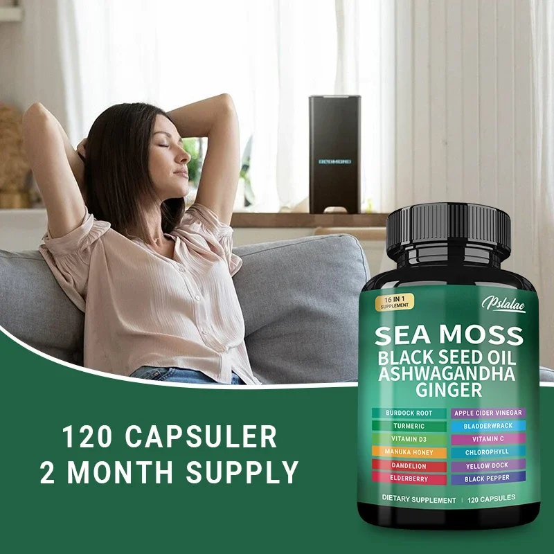Musgo Marinho |   Óleo de seme - Black Seed Oil Capsule avaliação e preço