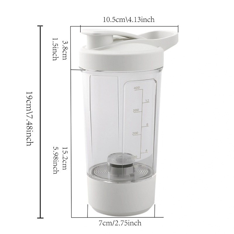 Caneca Elétrica Autoagitadora  - Protein Shaker Bottle avaliação e preço