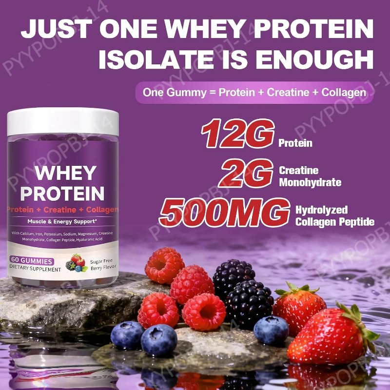 Gomas de Proteína com Whey, Cr - Nutrition Fitness Supplements avaliação e preço