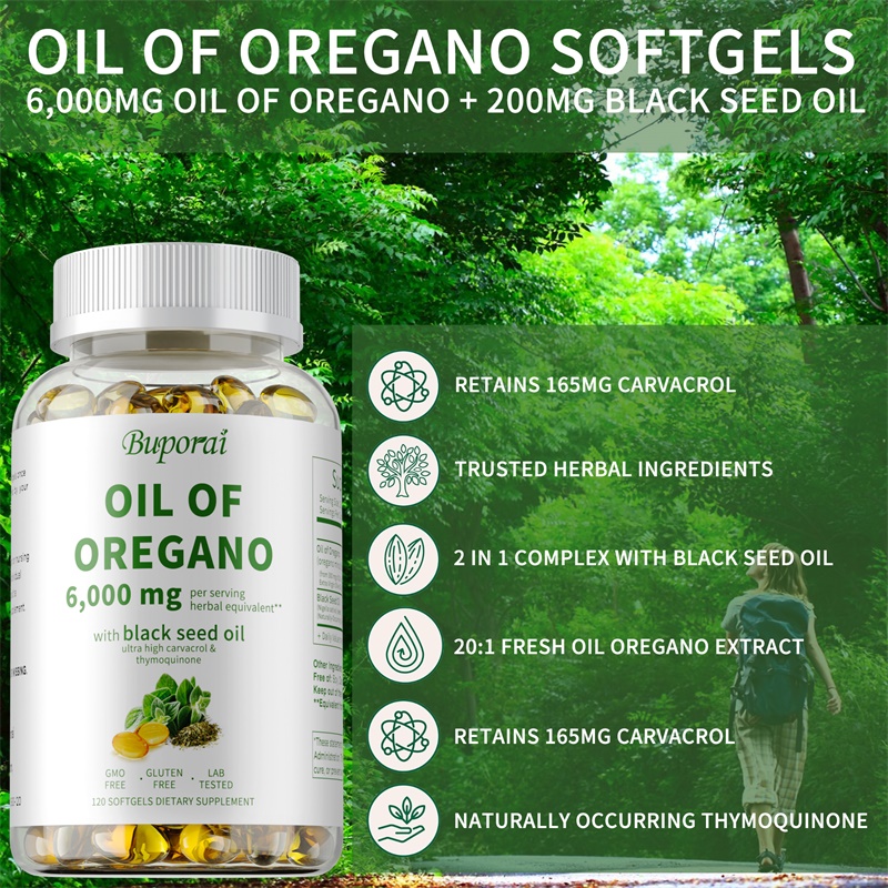 Óleo de Oregano - Contém óleo  - Black Seed Oil Capsule avaliação e preço