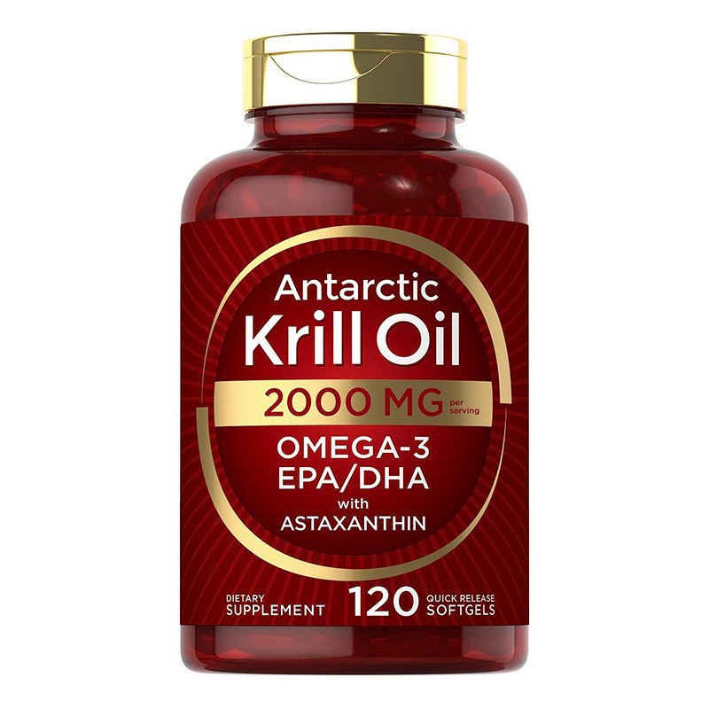 Cápsulas macias de óleo de Kri - Nutrition Fitness Supplements avaliação e preço