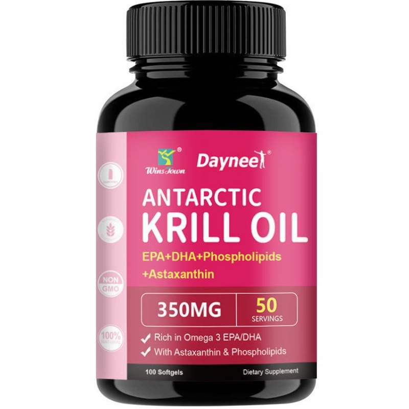 Cápsulas macias de óleo de Kri - Nutrition Fitness Supplements avaliação e preço