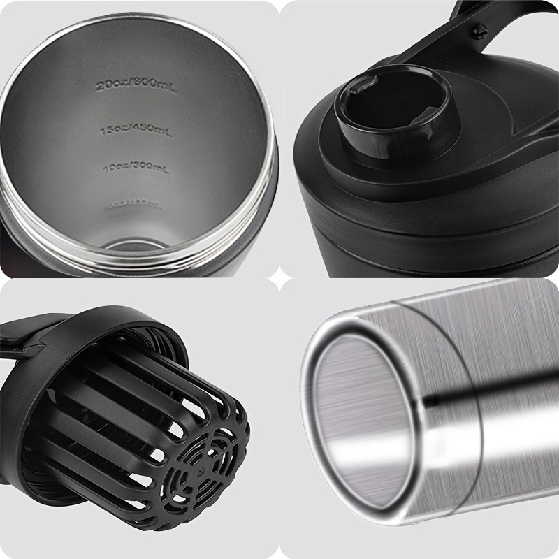 Garrafa agitadora portátil de  - Protein Shaker Bottle avaliação e preço