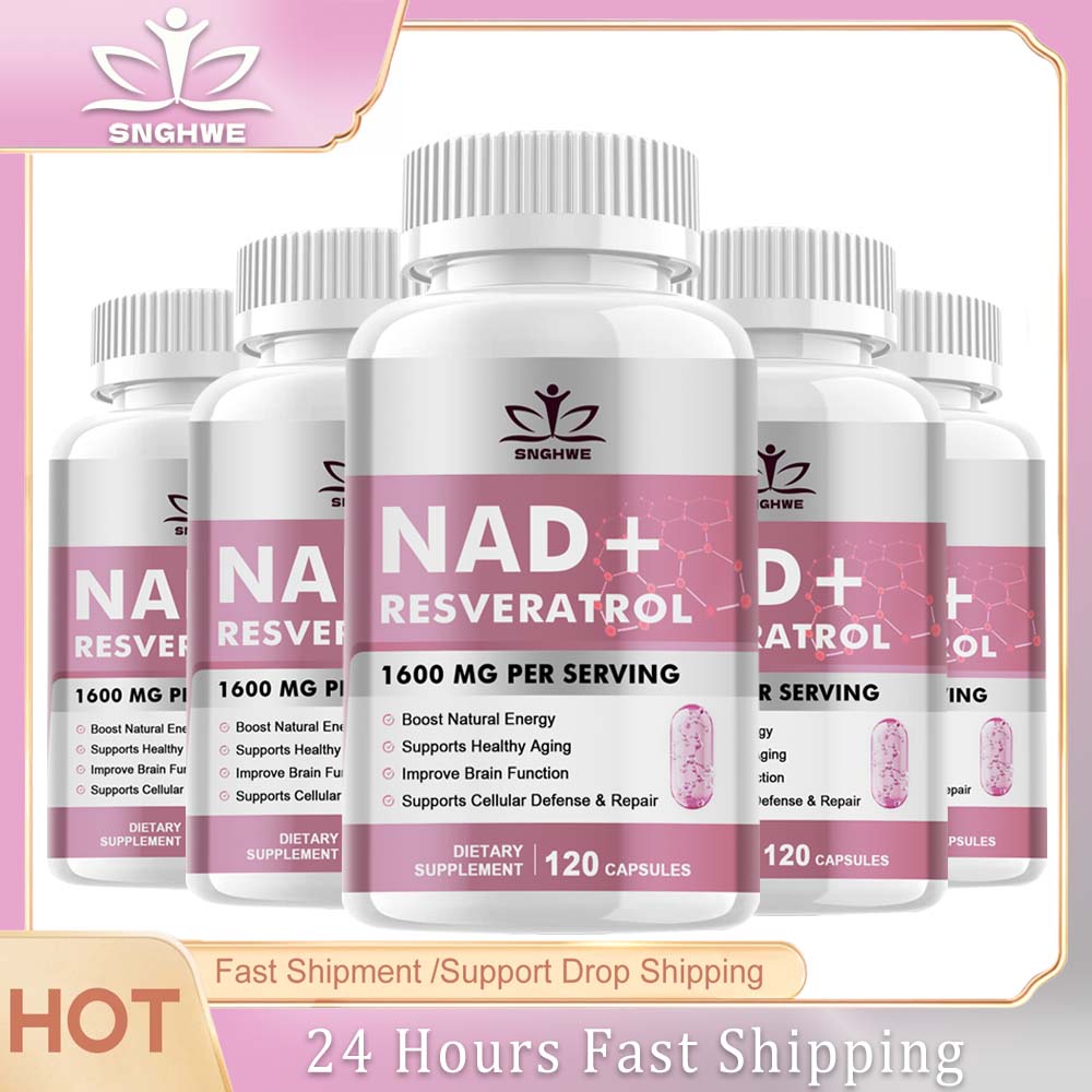 NAD+Resveratrol contendo Suple - Resveratrol Capsule Anti Aging avaliação e preço